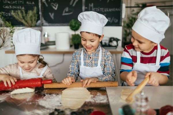 Fun Learning: Little chefs in action, Kids Cooking Class