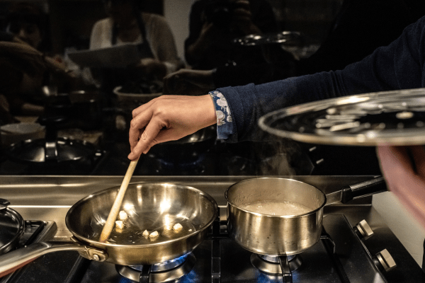 Date Night Cooking Class: Couple Creating Culinary Magic