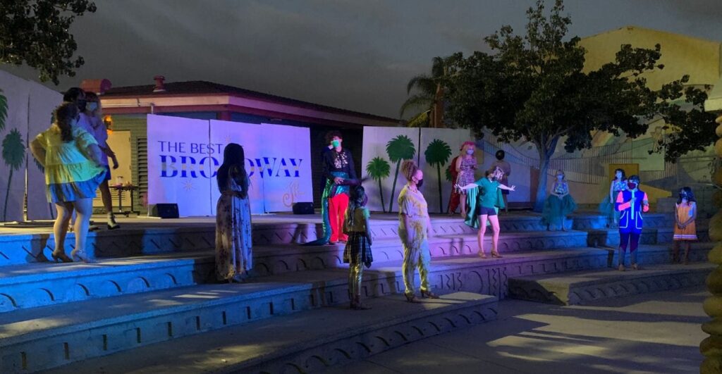 Performing arts at North Park Recreation Center during a youth dance rehearsal