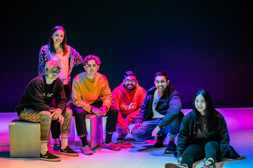 San Diego youth in T3 Triple Threat theater program performing live.
